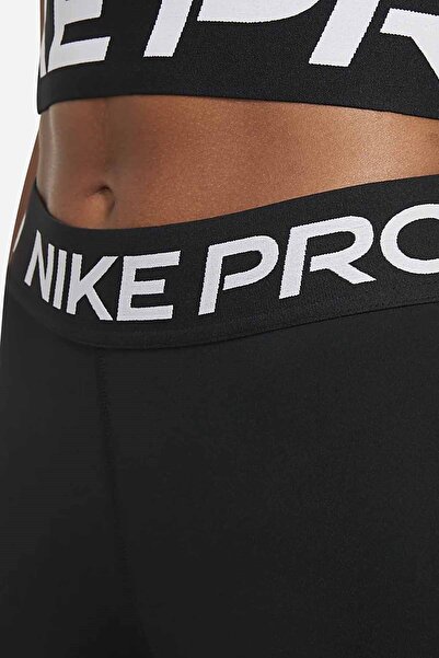 Nike Pro Women's 3" Shorts Kadın Pro Alt CZ9857-010-SIYAH