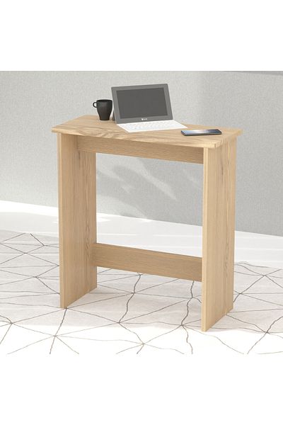 Mahmayi Study Desk with Foot Rest Support, Executive Desks Ideal for Home and Office - Light Imperia