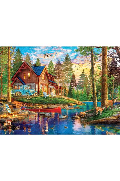 Anatolian Puzzle 4000 Parça Taş Ev 5206