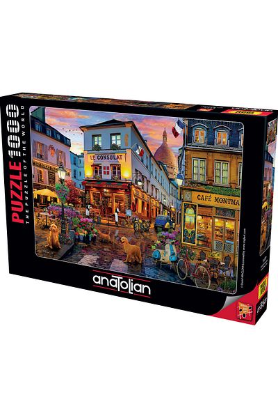Anatolian Puzzle 1000 Piece Jigsaw Puzzle - Cafe Montmartre 1177