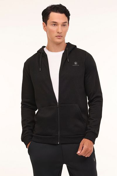 lumberjack 4w Mb Sn72 Fz Hod 4pr Sweat pentru bărbați A 101813197   Negru