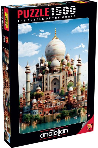 Anatolian Puzzle 1500 Piece Jigsaw Puzzle - Taj Mahal 4579