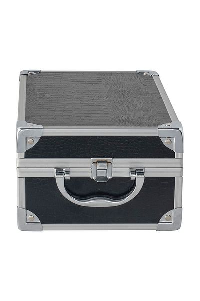 Bianca Bella Metal Accessories and Makeup Bag Black BL-83753