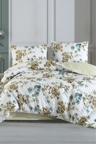Kristal Fiona Double Four Seasons Duvet Cover Set Brown