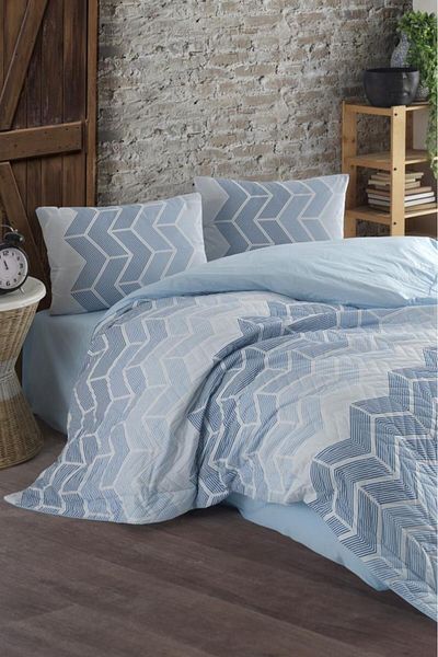 Kristal Ahlem Double Four Seasons Duvet Cover Set Blue