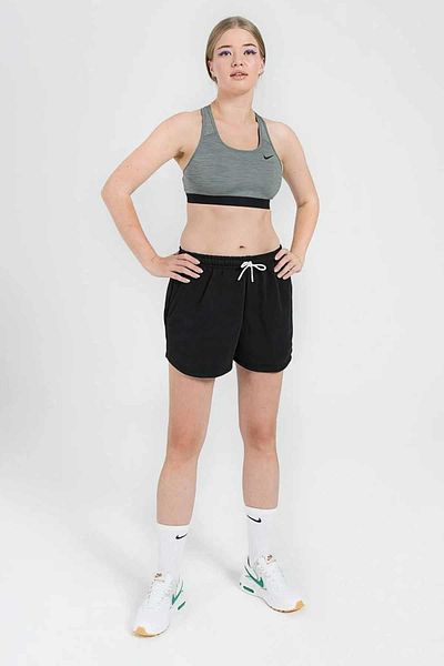 Nike Γυναικείο βαμβακερό σορτς Γυναικείο σορτς Cw6963-010-μαύρο
