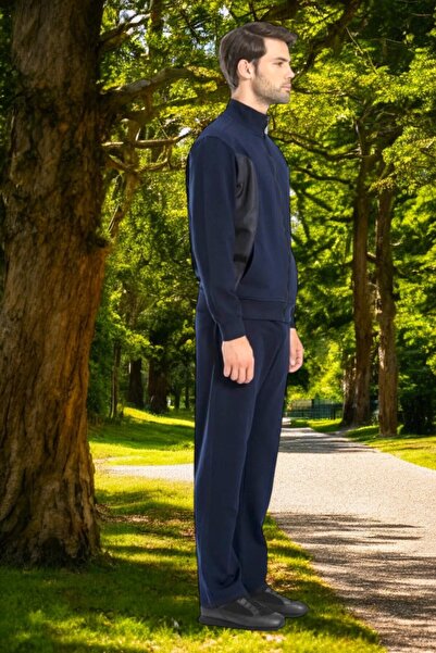 Pierre Cardin ERKEK FERMUARLI DİK YAKA CEPLİ EŞOFMAN TAKIMI THCLVR.70.P0.C.V.0.R