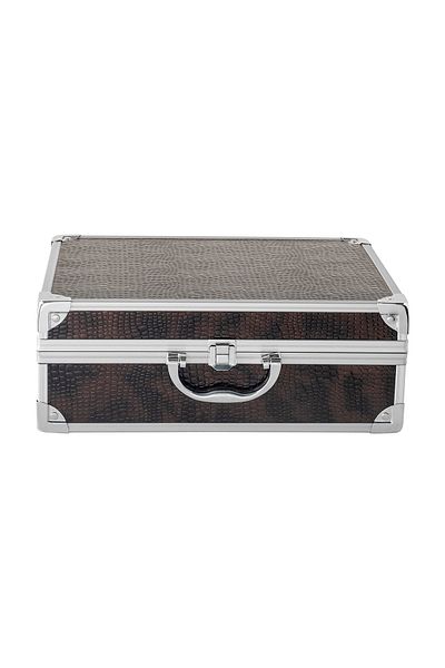 Bianca Bella Metal Accessories and Makeup Bag Rose Gold Rg-84756