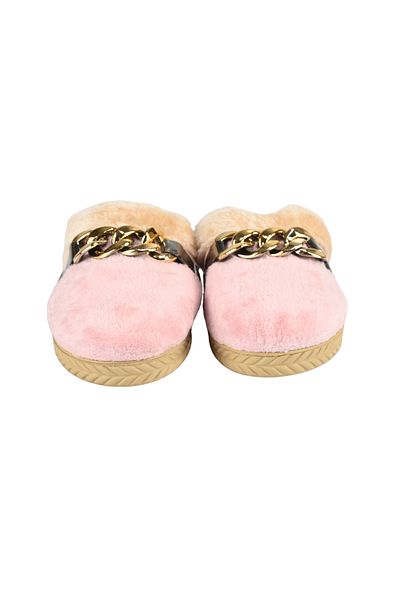 Sia Çanta Comfortline Non-Slip Sole Furry Dowry Slippers Non-Cold Feet Stylish and Flamboyant Winter