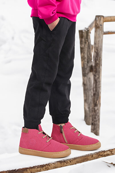 Kiko Kids Homer Zippered Girls' Casual Boots Shoes