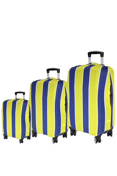 MY SARACİYE My Saracye Suitcase - Large, Medium and Cabin Size Cover Set, 92 Stripes