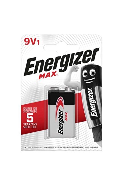 Energizer Max Alkalin 9v Pil 6LR61