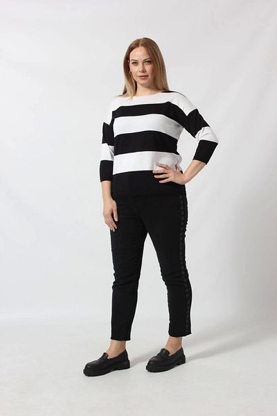 Moda Berray Knitwear Sweater - Striped Design