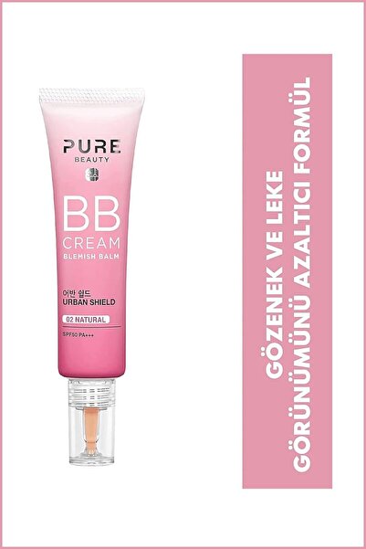 Watsons Pure Beauty BB Krem Spf50 Pa Doğal 30 ml