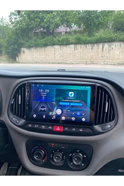 NAVECRON FIAT DOBLO D4 2015-23 UYUMLU ANDROID MULTİMEDYA GERÇEK 2/32 KABLOSUZ CARPLAY GERİ GÖRÜŞ KAMERALI