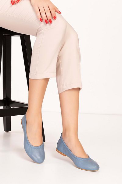 Gondol Genuine Leather Ballerinas for Daily Use - Alpx.623