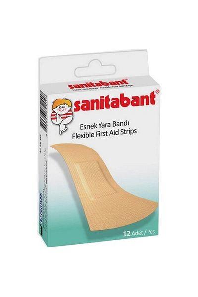 Sanitabant 12 قطعة من الجروح المرنة