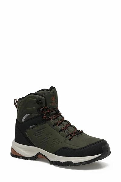lumberjack Γνήσιες Αδιάβροχες Ανδρικές Μπότες Χακί Trekking