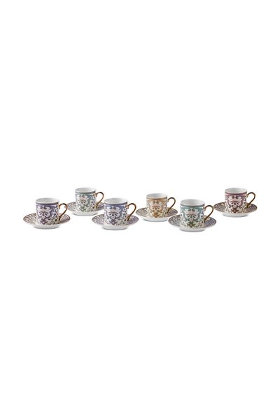 Karaca Cosmo 6 Personality Coffee Cup 90 ml
