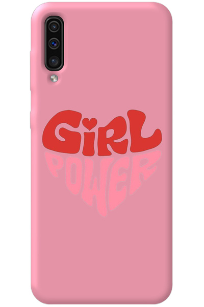 WANNA PROTECT Silicone Phone Case for Samsung Galaxy A70 Pink Inside Velvet H...