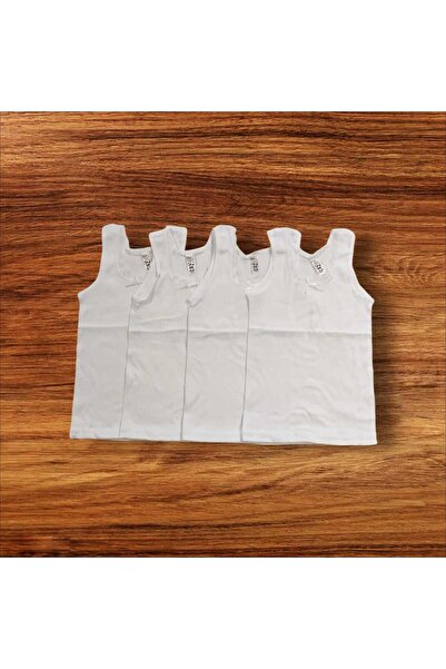 Panda Kiddo Girl's Ribbed Wide Strap Athlete 4 Pack