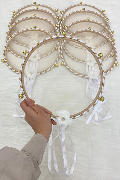 ZEYMERADE ديفلي العروس باللون الأبيض، وصيفة العروس، حفل زفاف، ليلة الختان، ال...