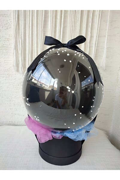 Genel Markalar Büyülü Balon-Bebek Cinsiyet Partisi Kız Erkek Hediye Kutusu