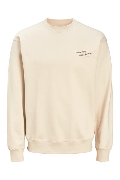Jack & Jones Jprblachad Branding Sweat Crew Neck Ln Erkek Sweatshirt