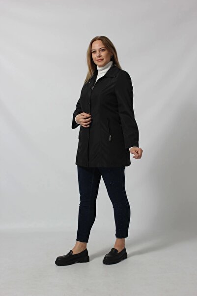 Moda Berray 1616 FERMUARLI CEP DETAYLI KAPUŞONLU BONDİT CEKET