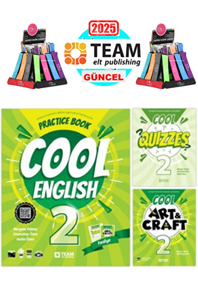 TEAM ELT PUBLISHING Cool English 2 Practice Book(+Cool Art&Craft 2 +QUIZZES) ...
