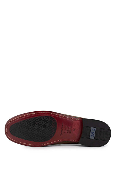 Tamer Tanca Erkek Hakiki Deri Taba Makosen Ayakkabı