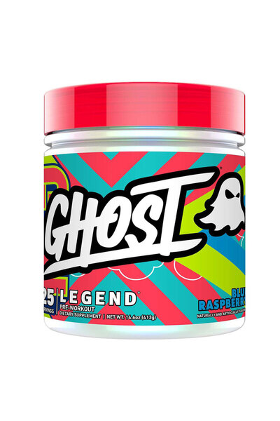 Ghost Legend Pre workout, Blue Raspberry, 30