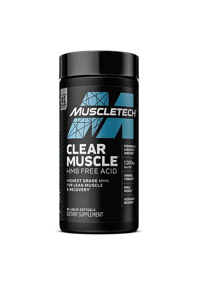MUSCLETECH Clear Muscle Hmb Free Acid, 84 Softgels
