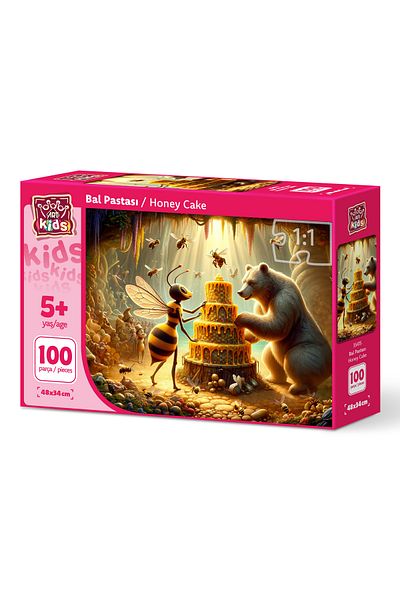 Art Puzzle Art Child Honey Cake 100 Piece Puzzle