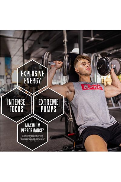 BSN NO-Xplode, Blue Raspberry, 60