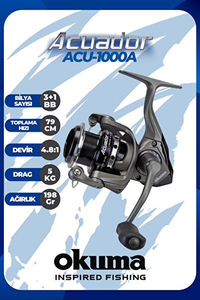 Okuma Acuador ACU-1000A 3+1 Bilye Lrf Olta Makinesi