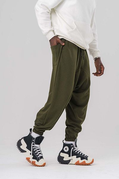 go gang own Building Waist and Leg Elastic Full Shalwar