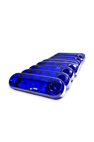 Akyol - 10 Adet) Tombul Parmak Led Mavi 12v-24v TMBLS