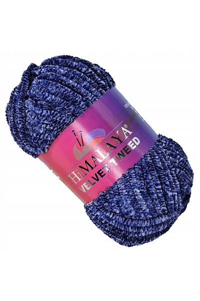 Himalaya Velvet Tweed / Soft Navy Blue |   Cream / 91122 / 5 Pack