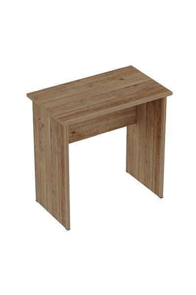 Mahmayi Modern MP1 Study Table 80x40 Plain Desk,Truffle Davos Oak