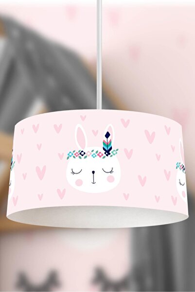 Zethome Genç Çocuk Odası İskandinav Tavşan Çocuk Sarkıt Avize