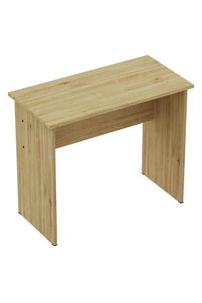 Mahmayi Modern MP1 Study Table 90x45 Desk, Executive Desk, Computer Workstation Natural Davos Oak