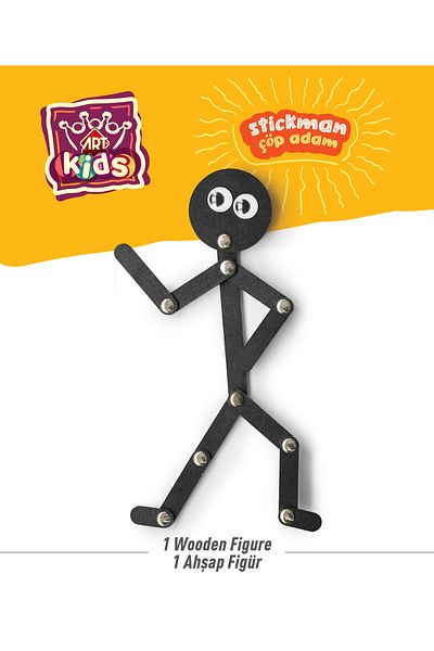 Art Puzzle Art Kids - Stickman Model