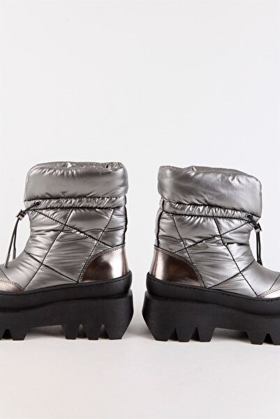 NILUFARR Bruno Сірий Водонепроникний Черевик з Товстою Підошвою