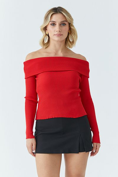 ModaPlaza Pulover de damă cu guler Madonna 5609