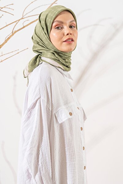 JAWEL Kadın Küçük Kareli Soft Eşarp