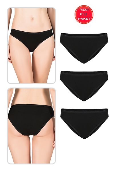 ÖZKAN underwear Özkan 23926 Γυναικεία εύκαμπτα άνετα εσώρουχα βισκόζης 3 συσκευασιών