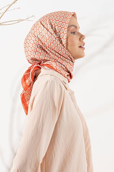 JAWEL وشاح نسائي ناعم بنمط التوليب