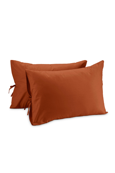 Sabia طقم غطاء وسادة مصنوع من القطن بنسبة 100%، 62 خيط (155 TC)، مقاس 50x70 س...