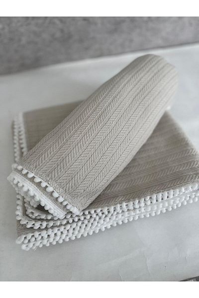 Miniworld Knitted Pattern Baby Blanket 100% Cotton